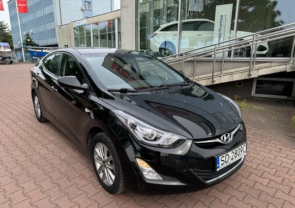 Hyundai Elantra cena 36500 przebieg: 173500, rok produkcji 2014 z Brzostek małe 154